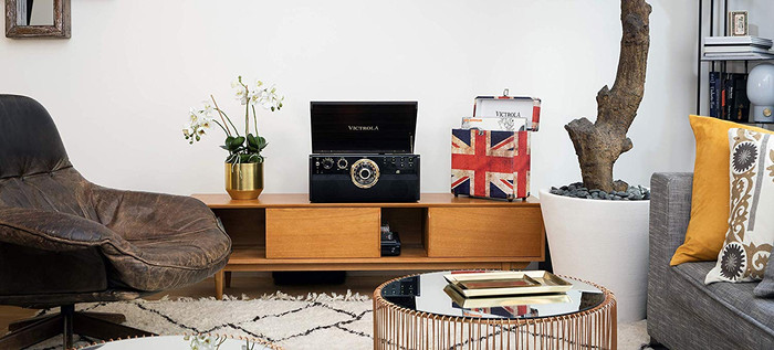 Victrola VTA-270 product in gebruik