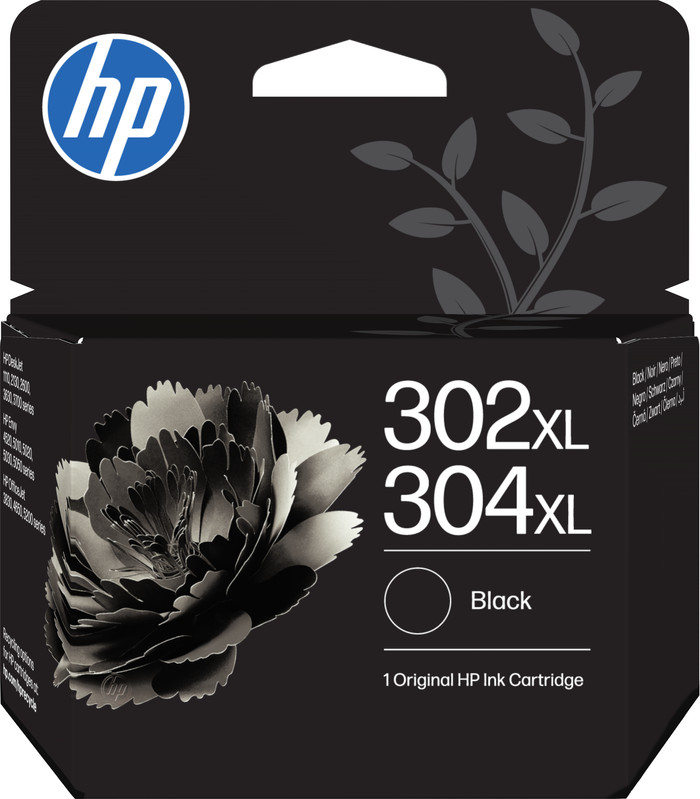 HP 302XL/304XL Cartridge Zwart Main Image