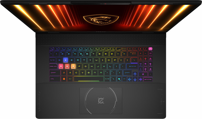 MSI Crosshair 18 HX AI A2XWGXKG-087NL bovenkant