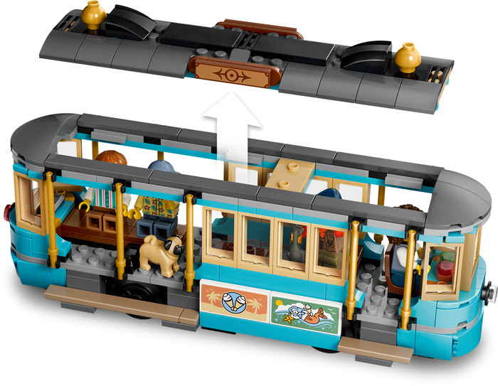 LEGO City Classic Beach Streetcar 60506 detail