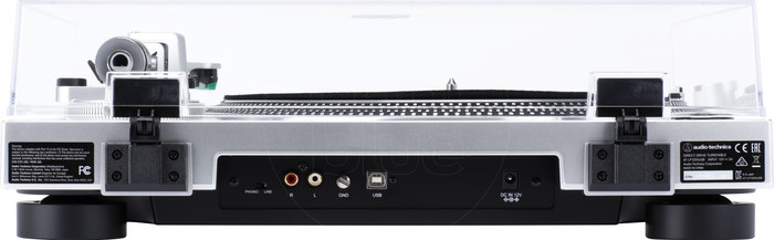 Audio Technica AT-LP120XUSBHC + Audio-Technica ATH-SP3X Zwart voorkant