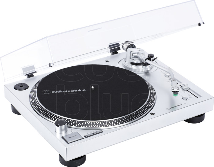 Audio Technica AT-LP120XUSBHC + Audio-Technica ATH-SP3X Zwart voorkant
