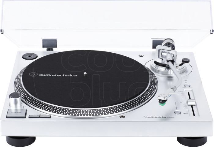 Audio Technica AT-LP120XUSBHC + Audio-Technica ATH-SP3X Zwart voorkant