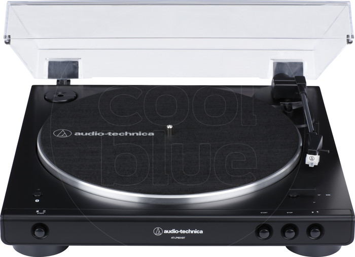 Audio Technica AT-LP60XBT Zwart voorkant