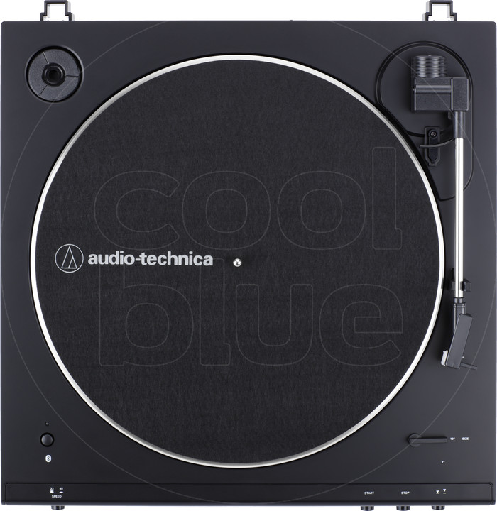 Audio Technica AT-LP60XBT Zwart bovenkant