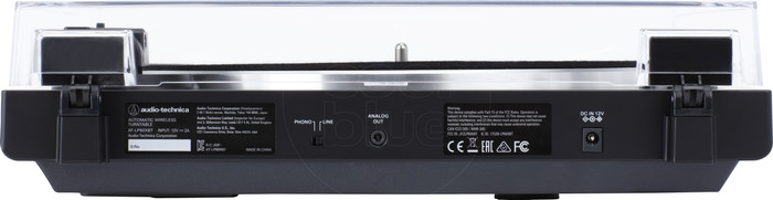 Audio Technica AT-LP60XBT Wit achterkant
