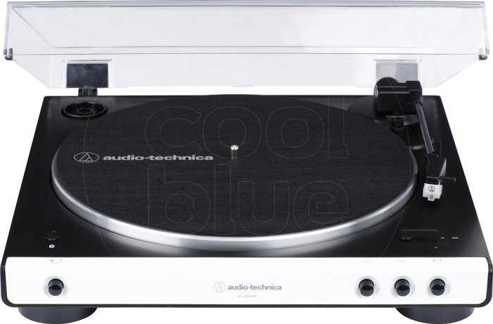 Audio Technica AT-LP60XBT Wit voorkant