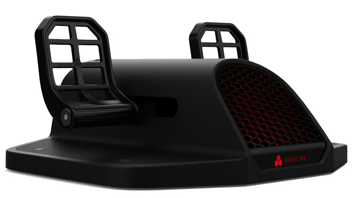 Honeycomb Charlie Rudder Pedals PC achterkant