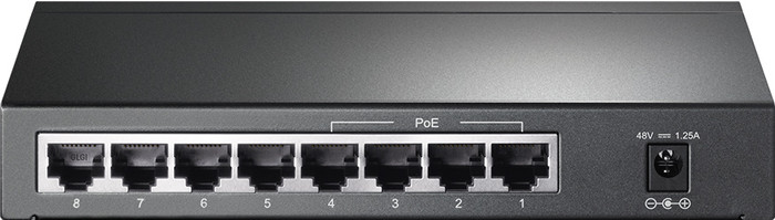 TP-Link TL-SG1008P achterkant