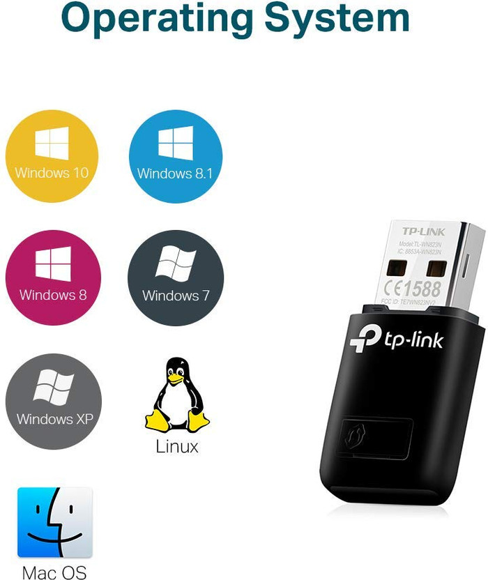 TP-Link TL-WN823N wifi adapter null
