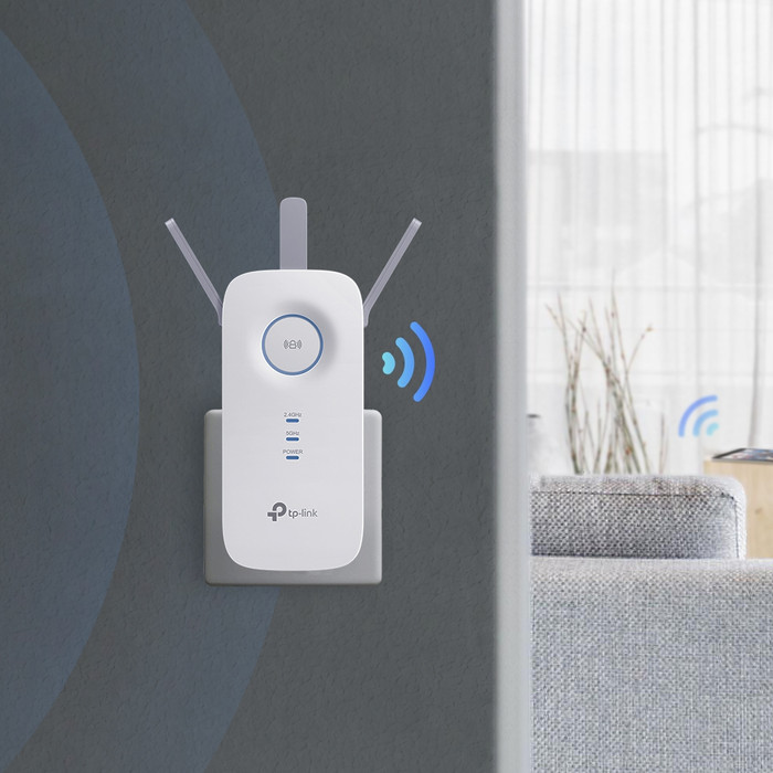 TP-Link RE450 Duo pack product in gebruik