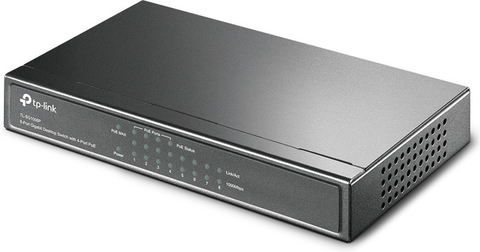 TP-Link TL-SG1008P rechterkant