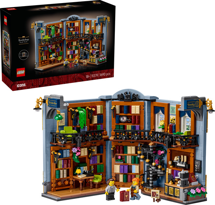 LEGO Icons Boekensteun: Boekhandel 11379 rechterkant
