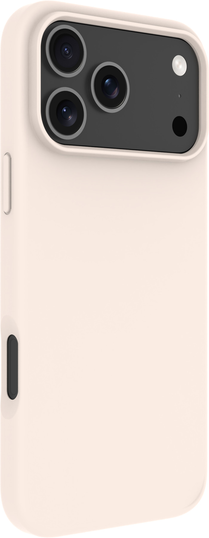 BlueBuilt Protective Back Cover Apple iPhone 17 Pro Max Beige linkerkant