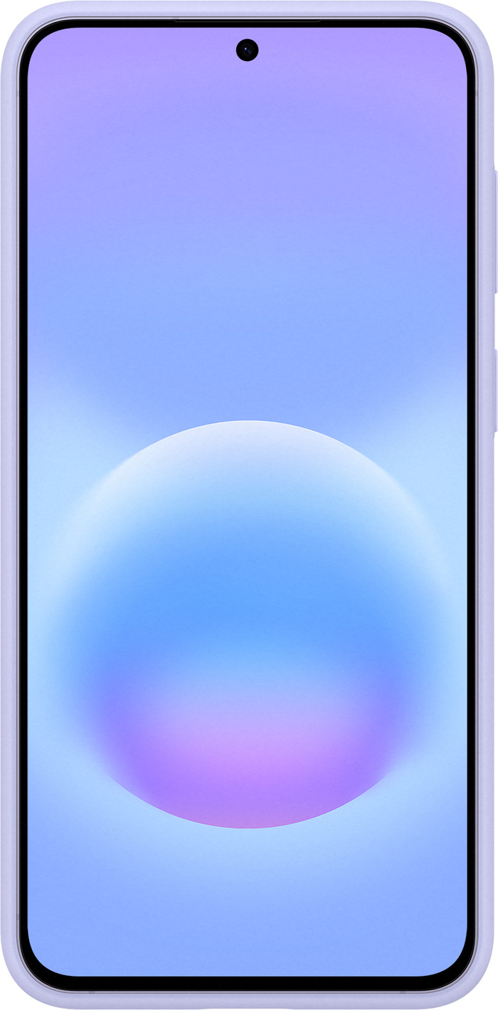 Samsung Galaxy A57 Siliconen Back Cover Lila voorkant