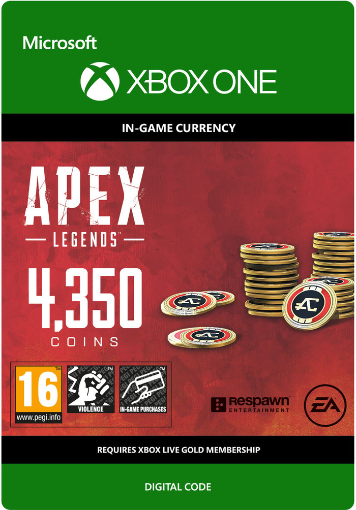 APEX Legends: 4350 Coins Xbox One - Digitaal voorkant