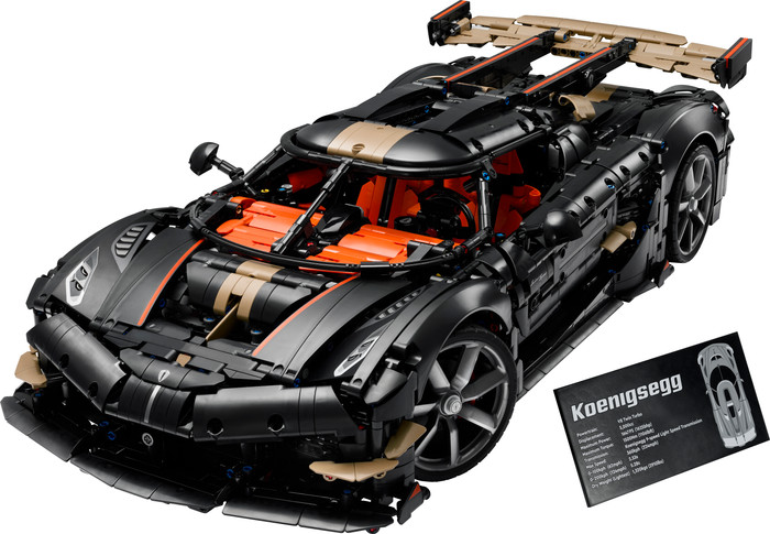 LEGO Technic Koenigsegg Sadair's Spear Megacar 42232 Main Image