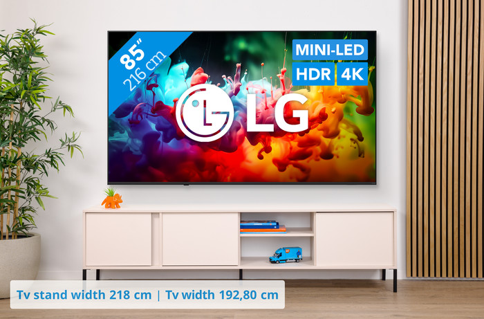 LG Mini-LED 85 inches QNED70 (2026) visual Coolblue 1