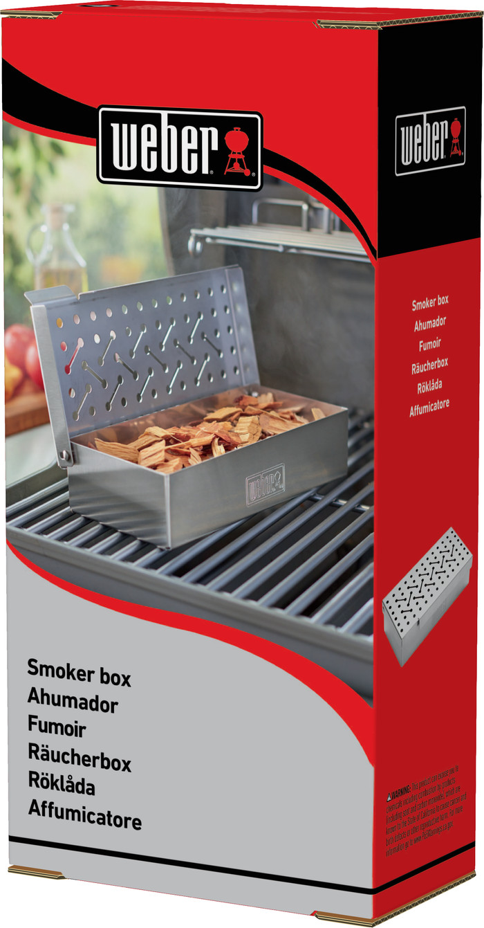 Weber Universele Rookbox Rvs verpakking