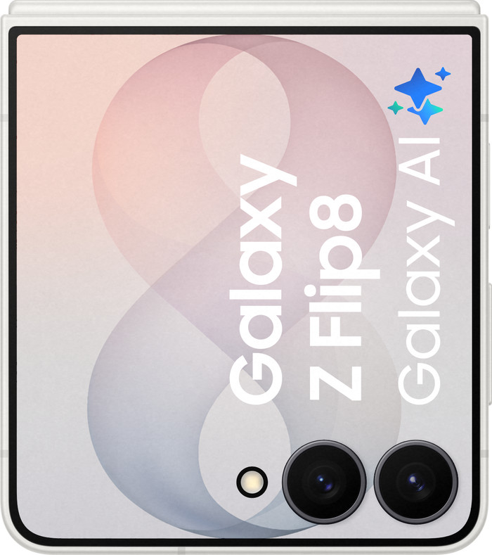 Samsung Galaxy Z Flip 8 256GB White 5G front