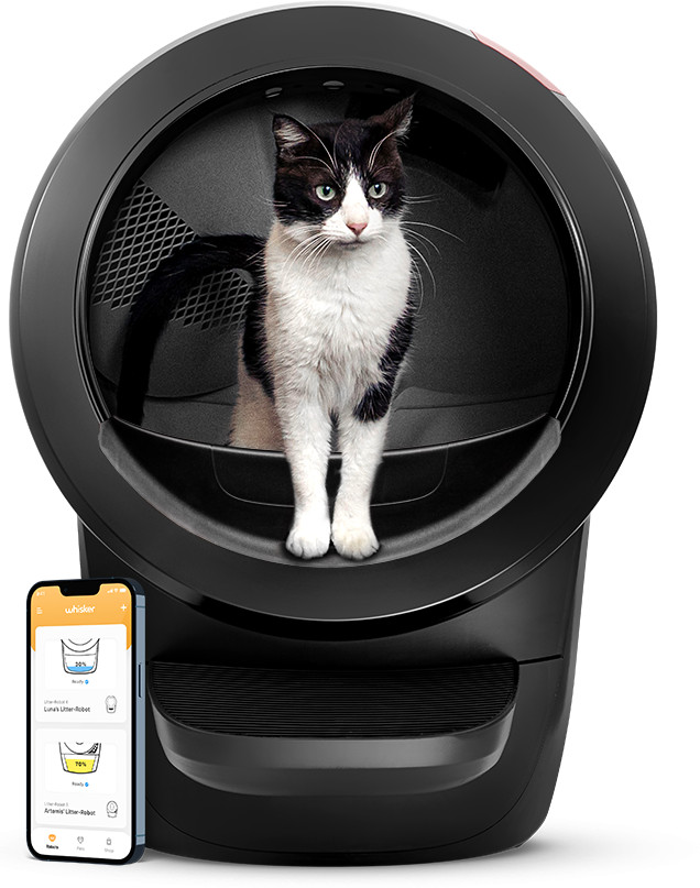 Whisker litter robot 4 Zwart visual leverancier