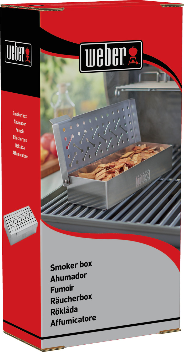 Weber Universele Rookbox Rvs verpakking