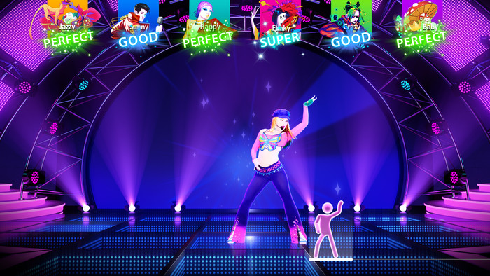 Just Dance Decades of Hits Nintendo Switch 2 product in gebruik