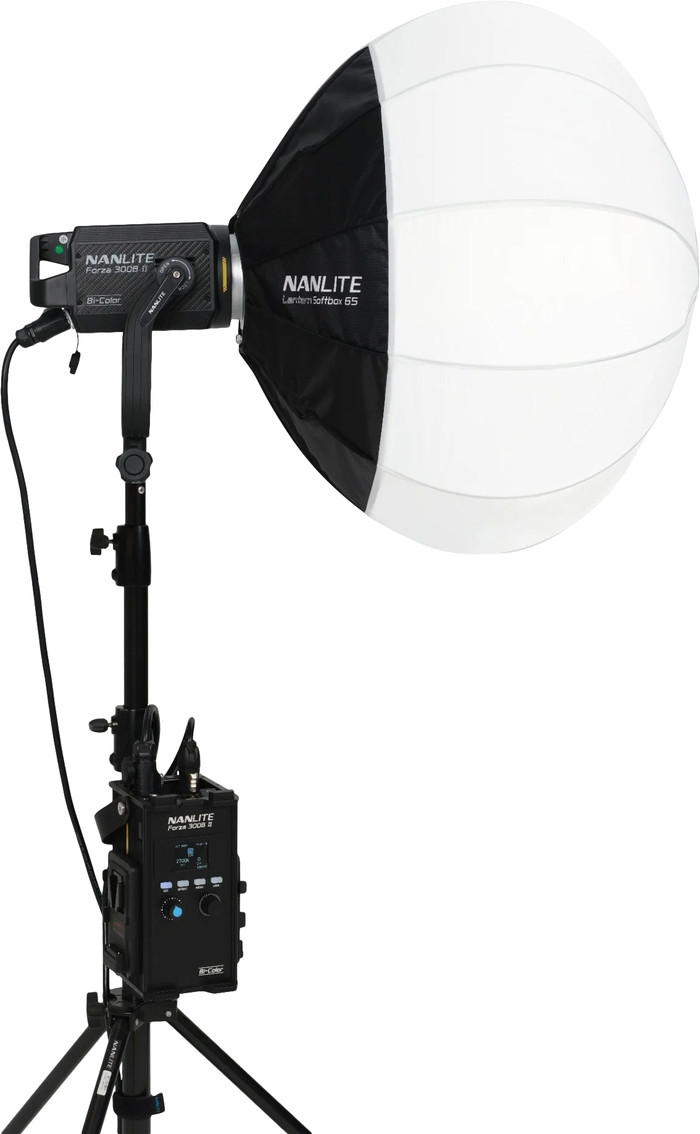Nanlite LT-65 Lantern Softbox (Bowens mount) left side