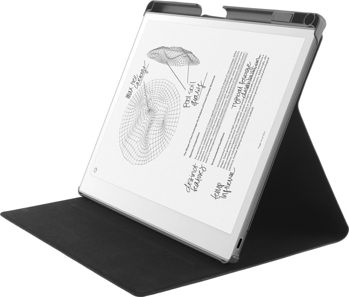 BlueBuilt reMarkable Paper Pure Book Cover Zwart voorkant
