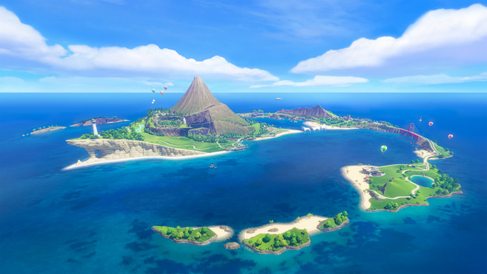 Nintendo Switch Sports Resort Nintendo Switch 2 product in gebruik