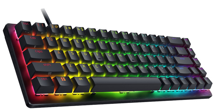 Razer Huntsman V3 HE Gaming Toetsenbord Qwerty linkerkant