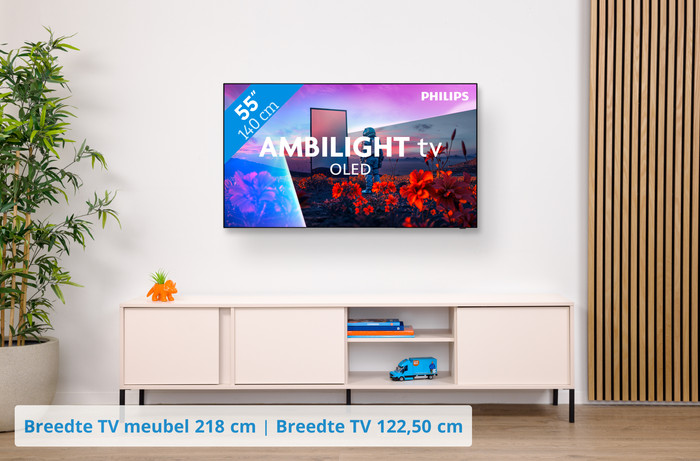 Philips Ambilight 55" OLED811 (2026) visual Coolblue 1