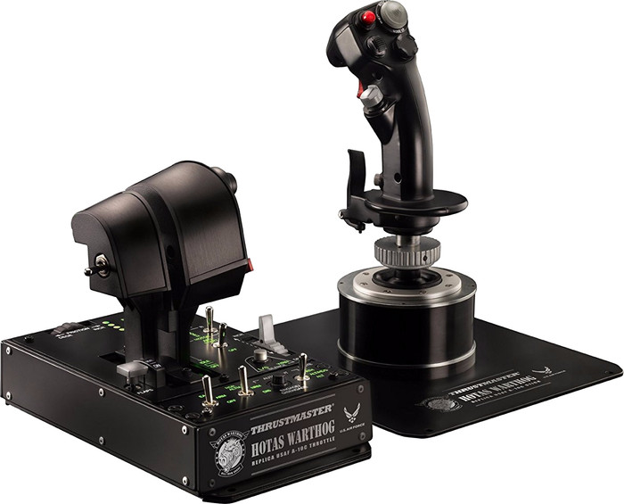Jet Simulator Pack - Thrustmaster Hotas Warthog A-10C Aircraft Controller Replica PC front