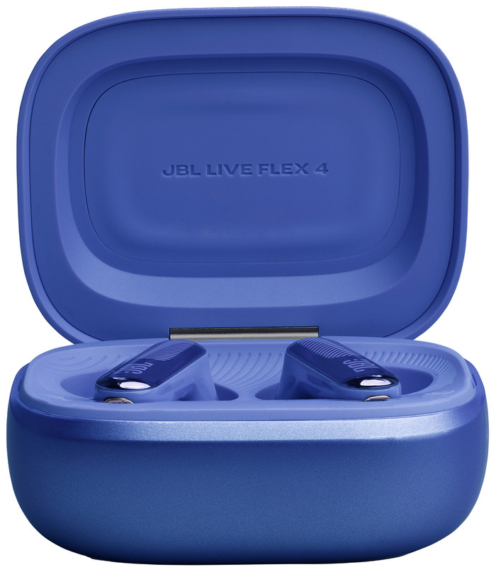 JBL Live Flex 4 Blauw voorkant