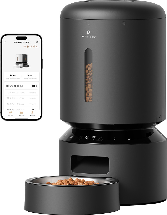 Petlibro Automatische Voerbak met Wifi PLAF103 Zwart Main Image