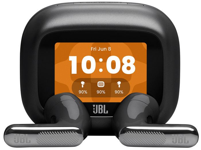 JBL Live Flex 4 Zwart detail