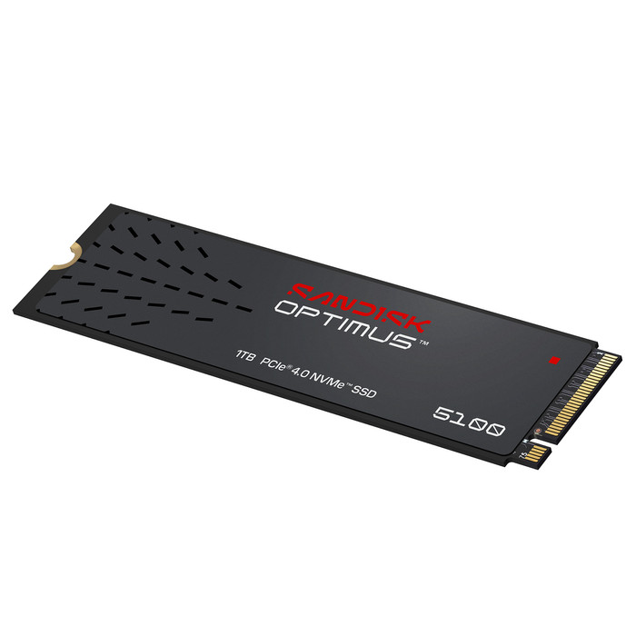 SANDISK Optimus 5100 1TB NVMe SSD voorkant