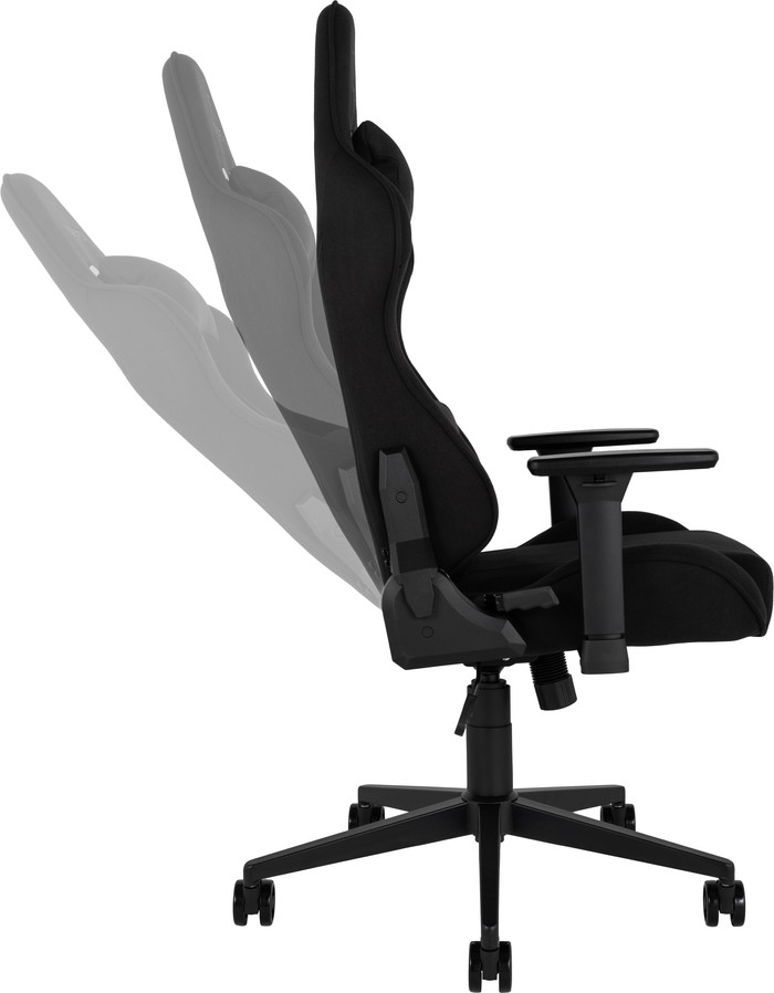 Vortech Essential Gamestoel Zwart + Vortech Vloermat Zwart visual leverancier