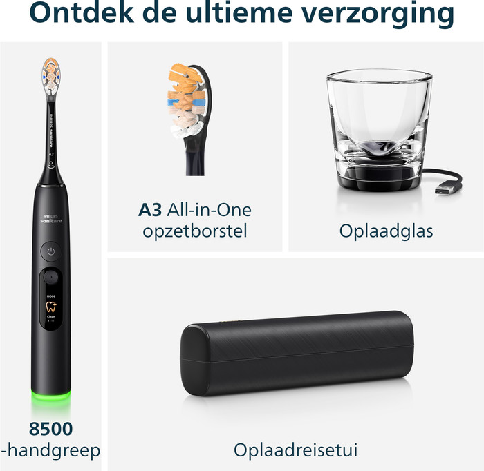 Philips Sonicare Series 8500 HX8513/12 Zwart visual leverancier