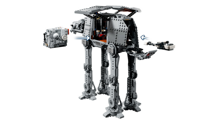 LEGO Star Wars Imperial Remnant AT-AT met INT-4 75454 detail
