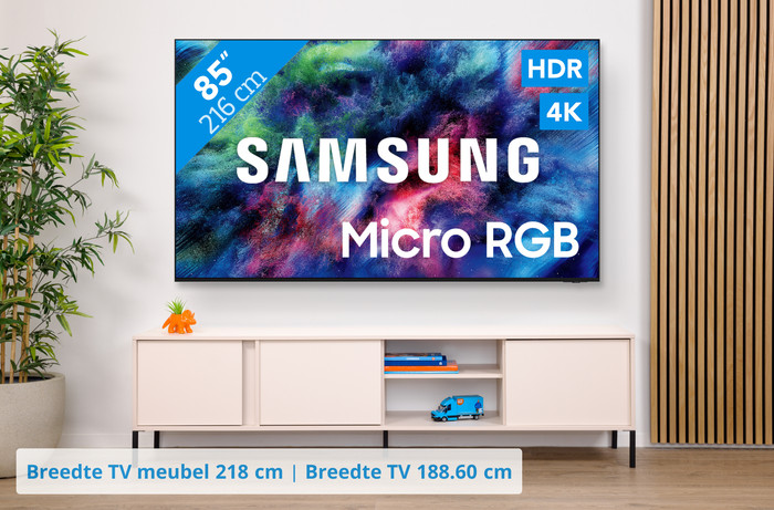 Samsung Micro RGB 85" R95H (2026) visual Coolblue 1