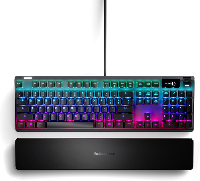 SteelSeries Apex 7 Red Gaming Toetsenbord QWERTY bovenkant