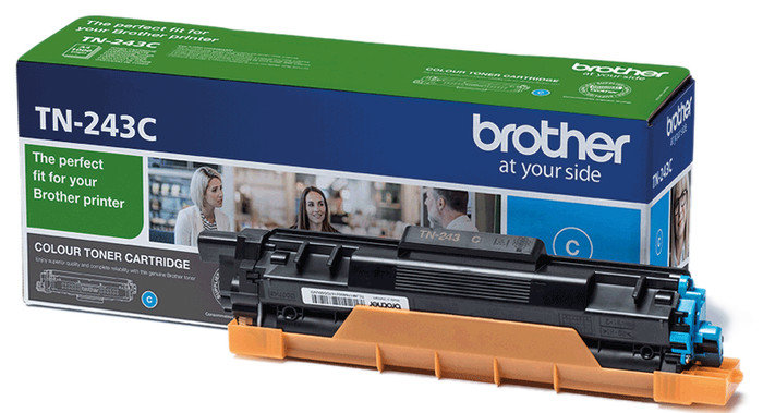 Brother TN-243 Toner Cyaan verpakking