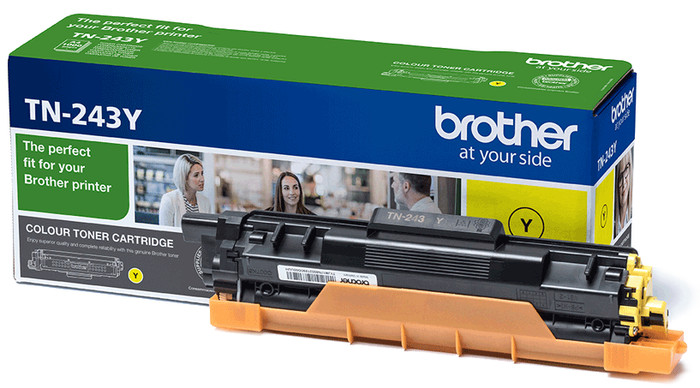 Brother TN-243 Toner Geel verpakking