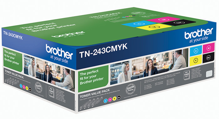 Brother TN-243CMYK Toner 4-kleuren Pack null