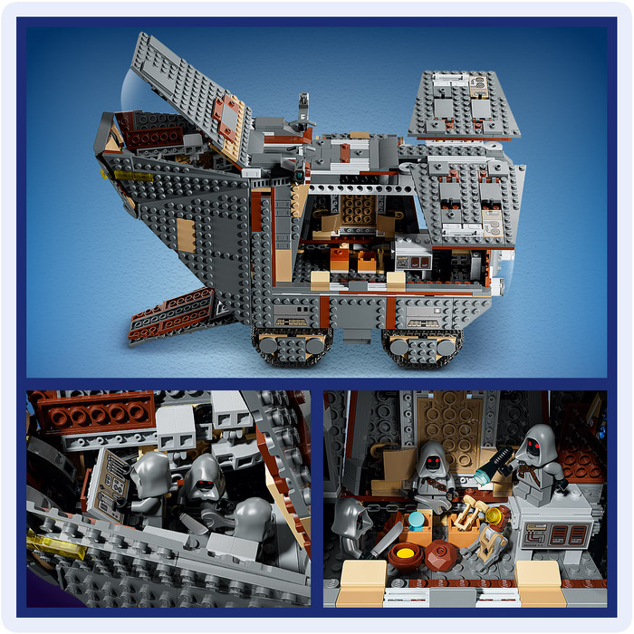 LEGO Star Wars Offworld Sandcrawler en Mudhorn 75453 detail