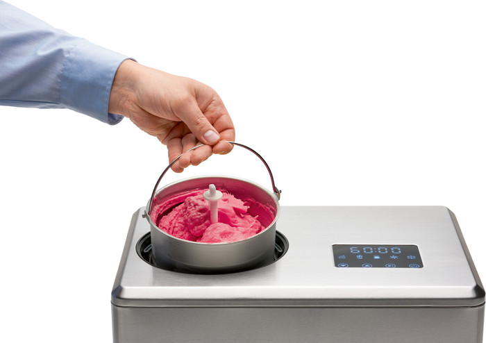 SOLIS Gelateria Pro Touch 3-in-1 8506 product in gebruik