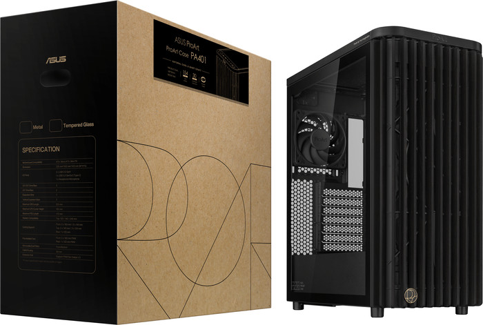 ASUS PROART PA401 Wood Edition TG Zwart verpakking