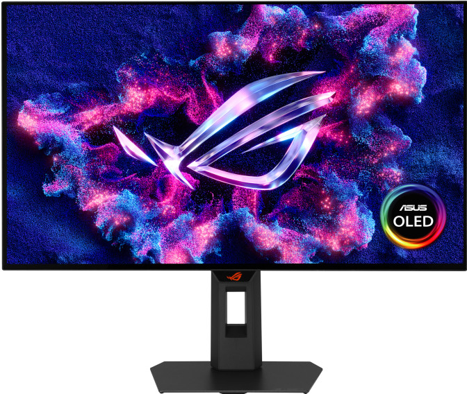 ASUS ROG Strix XG27AQWMG WOLED voorkant