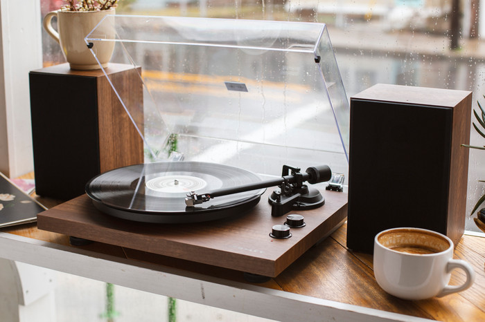 Crosley C62 Brown product in use